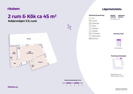 Kobjersvägen 3 D lgh 1601, Västerbro - Photo 2