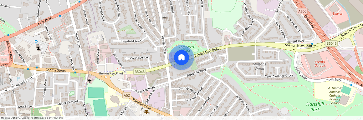 Shelton New Road, Stoke-on-trent, ST4