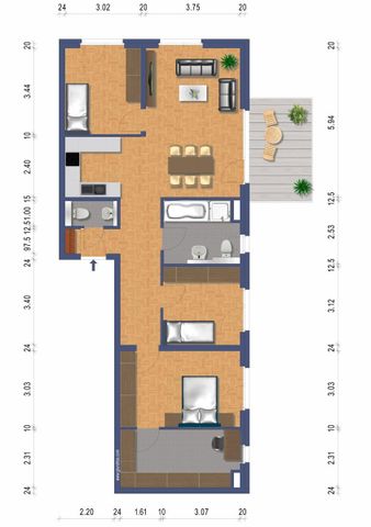 Attraktive Wohnung in zentraler Lage - Photo 4