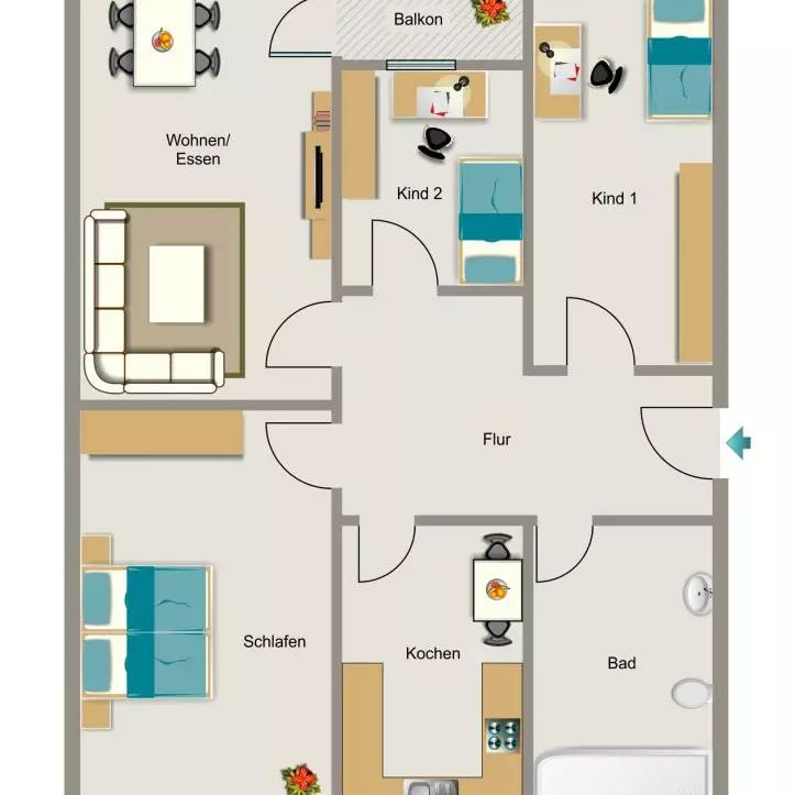 Anton-Bruckner-Straße 24, 59227 Ahlen - Photo 2