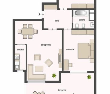 3.5 Zimmer, 70 m², EG - Photo 6