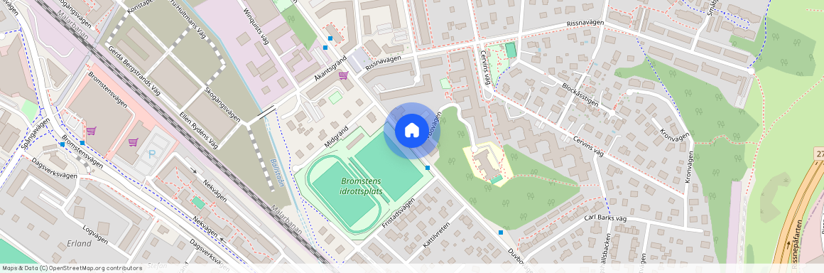 Bromsten, Stockholm, Duvbovägen 96A