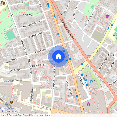 Bluecoat House, 72 North Sherwood Street, NG1