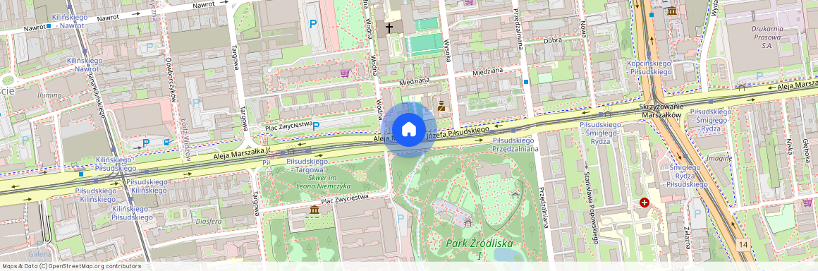 Łódź, Śródmieście, al. Aleje Józefa Piłsudskiego