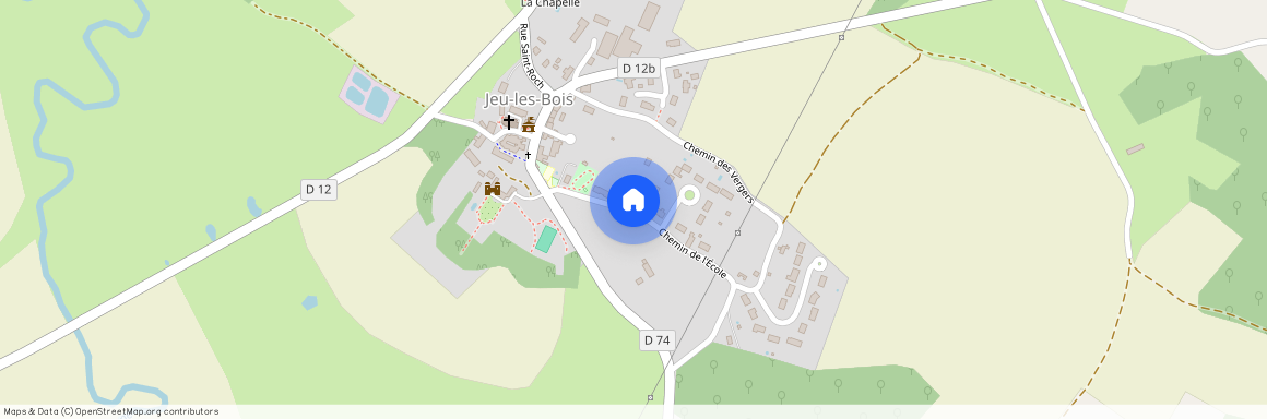13 CHEMIN DE L'ÉCOLE, LE CHAMP DE LA FORGE, 36120 JEU-LES-BOIS