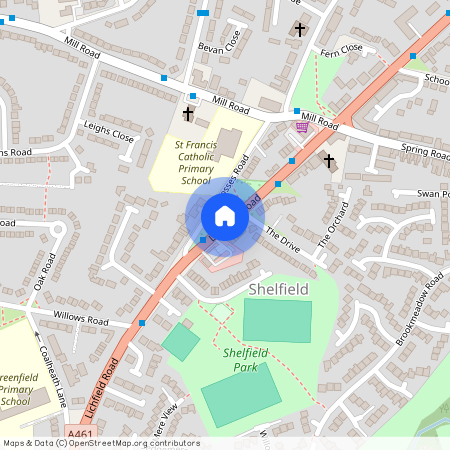 Lichfield Road, Shelfield