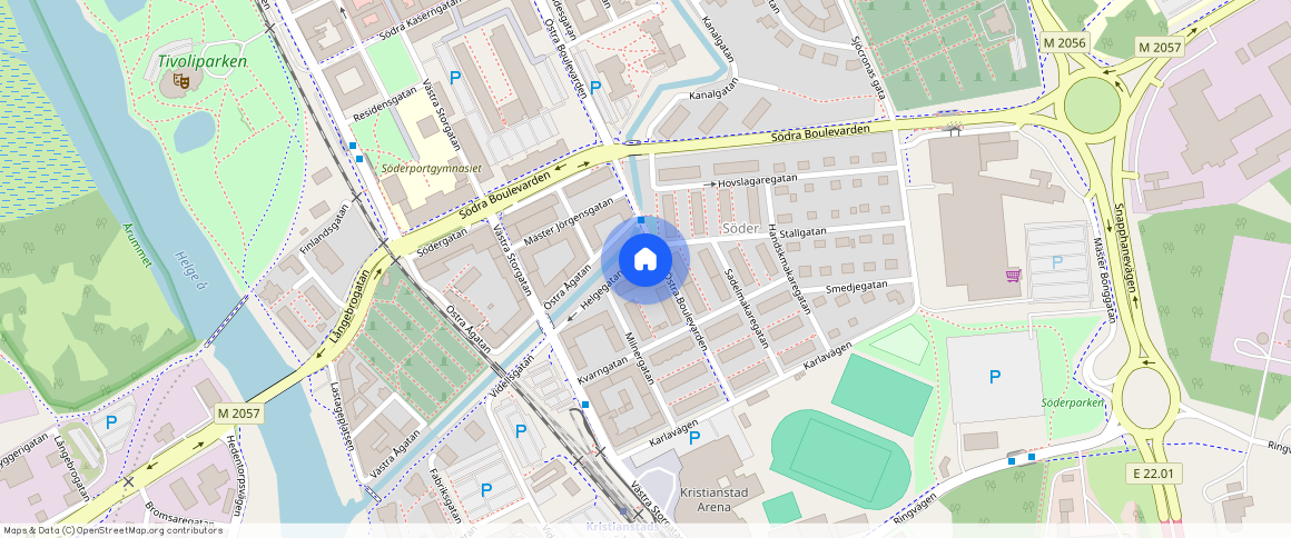 Kristianstad, Skåne, Helgegatan 20