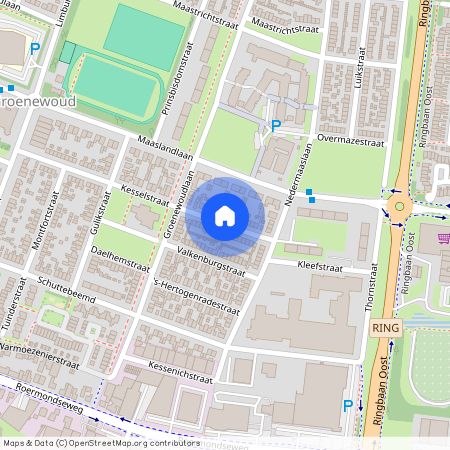 Groenewoud-Zuid, 6004 TZ, Kesselstraat, Weert