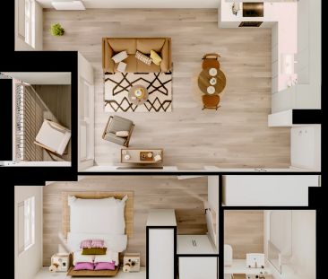 Large 1 Bedroom - Photo 6