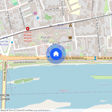 48 quai de la madeleine, Orléans France