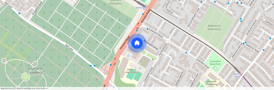 The Boulevard, Didsbury, Manchester, Greater Manchester, M20