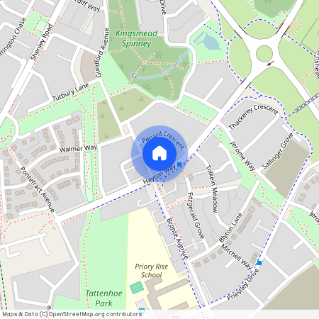 Hayton Way, Kingsmead, Milton Keynes, Buckinghamshire, MK4