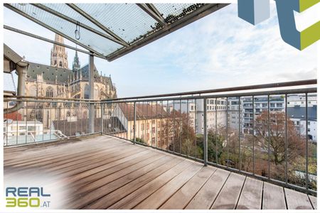 Edle, klimatisierte Dachgeschosswohnung mit Domblick! - Photo 3