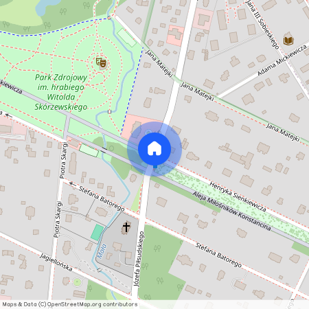 Piaseczyński, Konstancin-Jeziorna, Józefa, Piłsudskiego