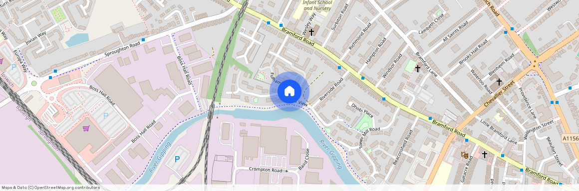 Riverside Road, Ipswich, Suffolk, IP1