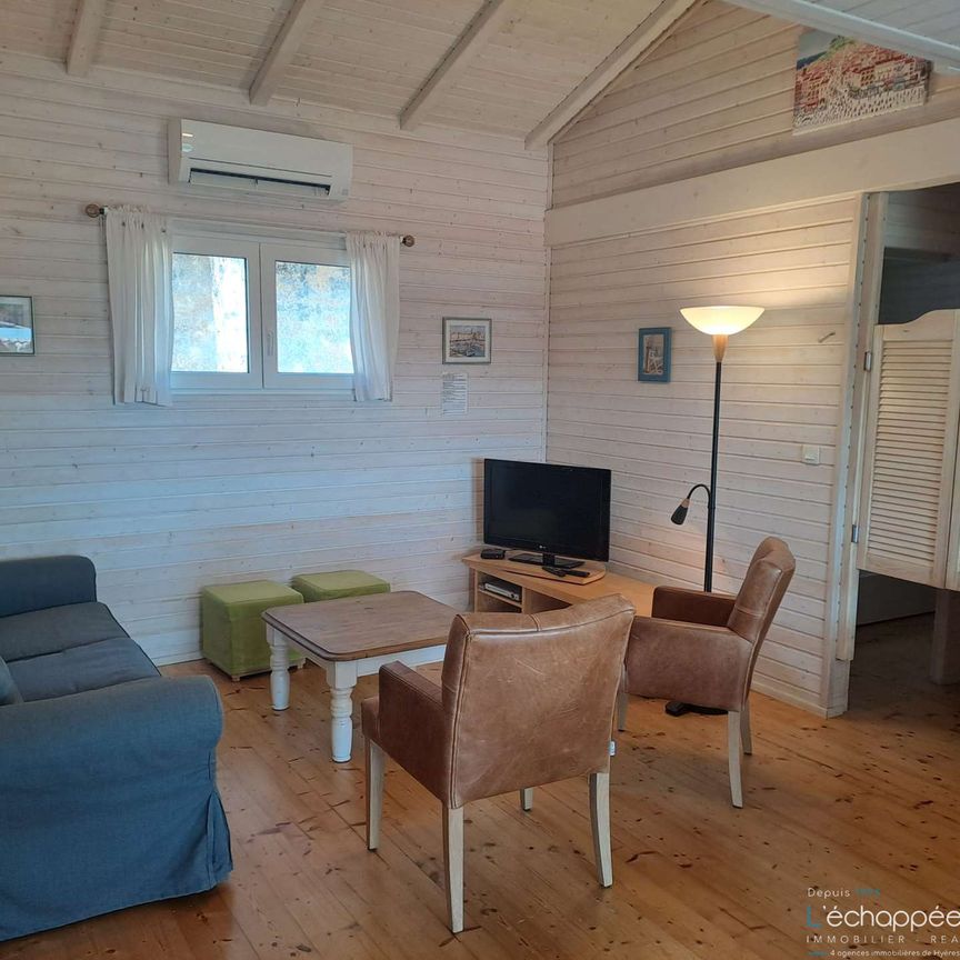 Maison climatisée pour 6 pers. dans domaine avec piscine à Gassin - Photo 1