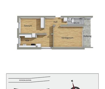 Heimdallgatan 2 C - Photo 3