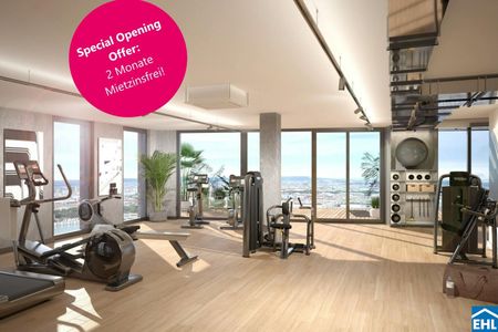 Luxuriös wohnen mit Fitnessstudio, Kino & Co. - Photo 4