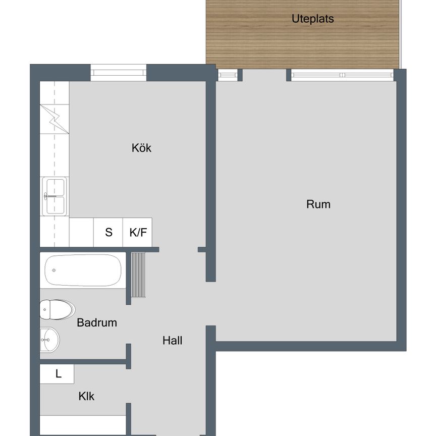 Nygårdsvägen, Gävle - Foto 2