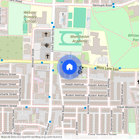 Moss Lane East, Manchester, M14 4PX