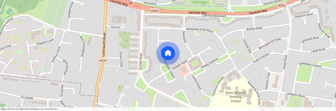 The Slade Greens, Leicester, LE2