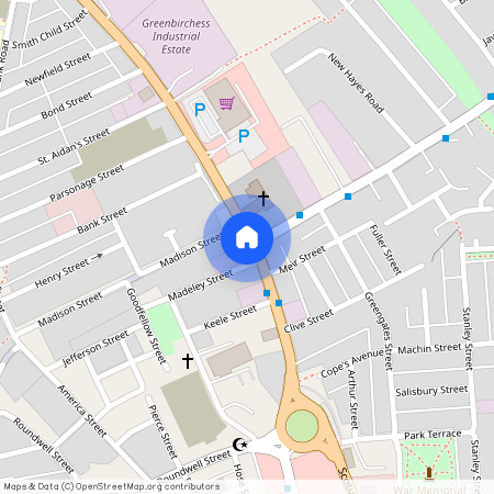 Flat 2, Cheshire Cheese Apartments, High Street, Tunstall, Stoke-on-trent