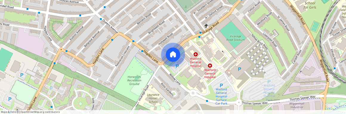 Vicarage Road, WATFORD