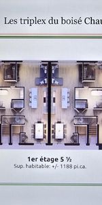 5 1/2 - Saint-Jérôme - 2 050 $/mois - Photo 3