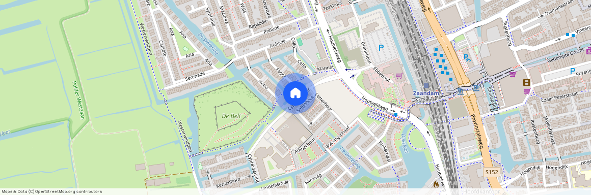 Westerspoor, 1507 EK, Cypressehout, Zaandam