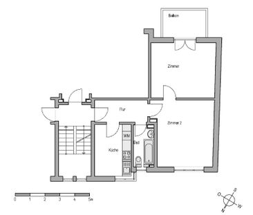 2-Zimmer-Wohnung mit Balkon - Heeper Fichten - "Freie Scholle eG" - Photo 1