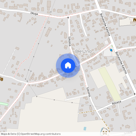 ul. Brzezińska, Błeszno, Częstochowa, śląskie