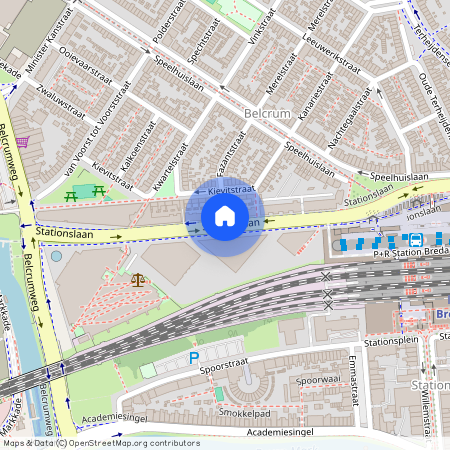 Belcrum, 4815 GW, Stationslaan, Breda