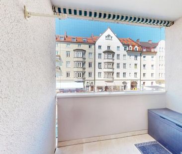 Möbliertes 1-Zi.Apartment mit sonniger West-Loggia in begehrter Lag... - Photo 1