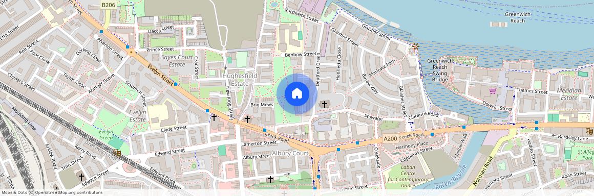 Watergate Street, Deptford, London, SE8