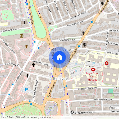 Bellevue Terrace, Southampton, SO14