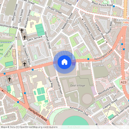 Juniper Gardens, Oval Village, Oval, SE11