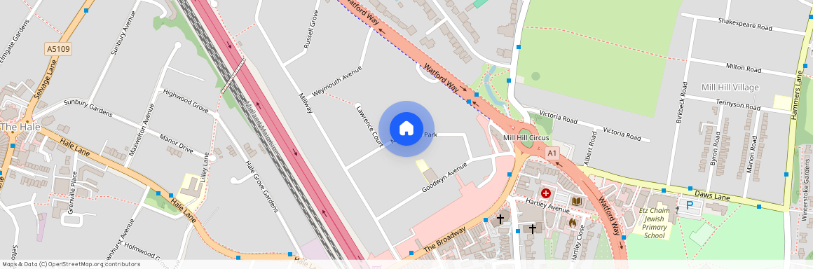 Newcombe Park, Mill Hill, NW7