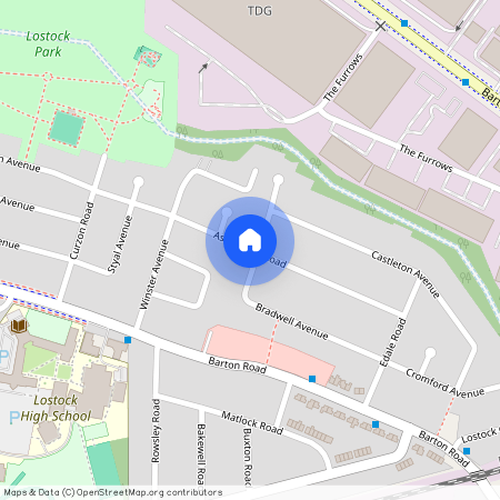 Ashbourne Road, Stretford, Manchester, M32