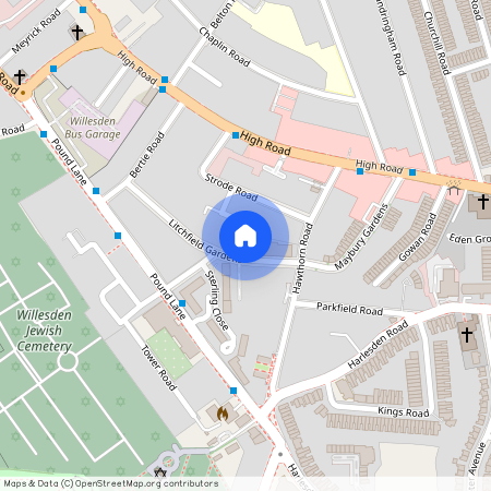 Victory Court, Litchfield Gardens, Willesden, London, NW10