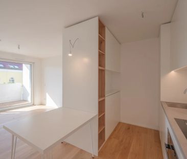 Teilmöblierte Single-Neubau-Wohnung mit sonniger Loggia nahe U4 im ... - Foto 4