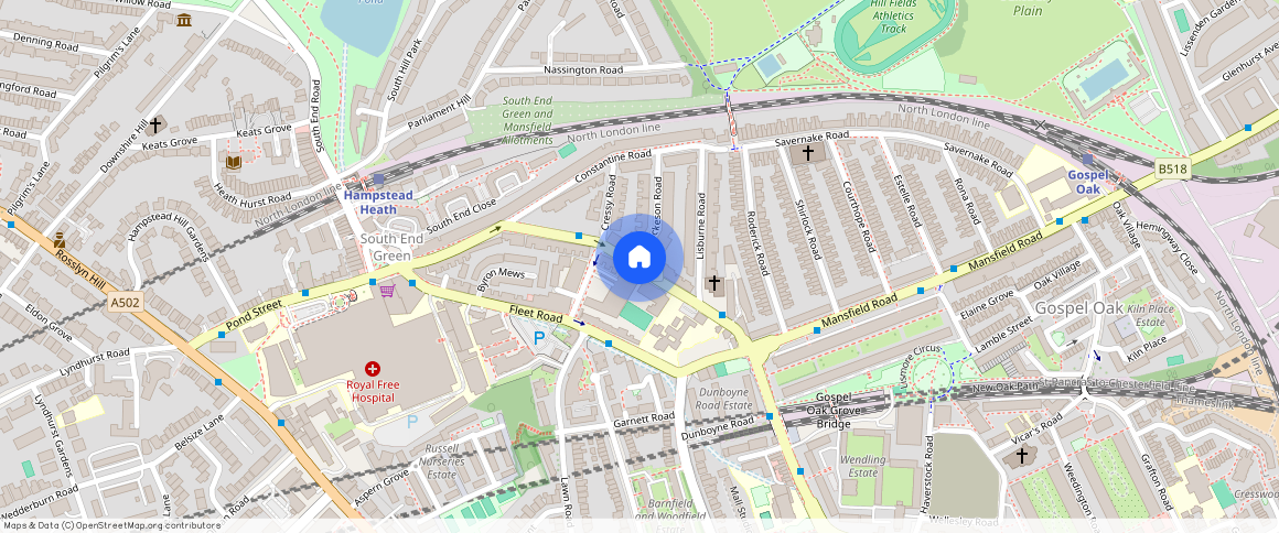 Agincourt Road, London, NW3