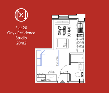 Studio to rent - Photo 6