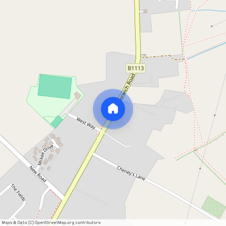 Norwich Road, Tacolneston