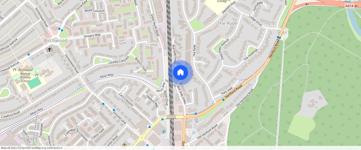 Bull Stag Green, Hatfield, AL9