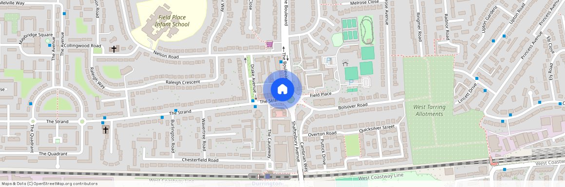 Strand Parade, The Boulevard, Goring-by-Sea, Worthing, BN12