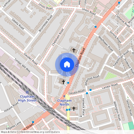 Clapham Road Estate, Clapham North, London, SW4