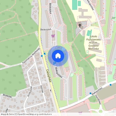 ul. Małopolska, Jastrzębie-Zdrój, śląskie