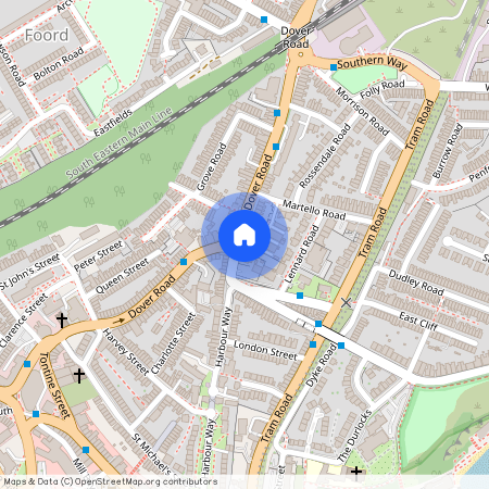 Dover Road, Folkestone, Kent, CT20