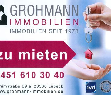 Zentrale 2,5-Zimmer-Wohnung mit 2 Balkonen in Lübeck-St. Gertrud (N... - Foto 1