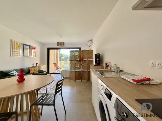 Oletta/St.Florent appartement T1 meublé equipé avec jardin - Photo 1